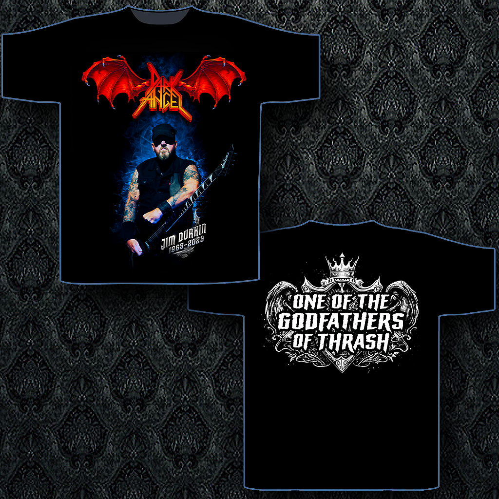 DARK ANGEL JIM DURKIN MEMORIAL TSHIRT – reversedrecords