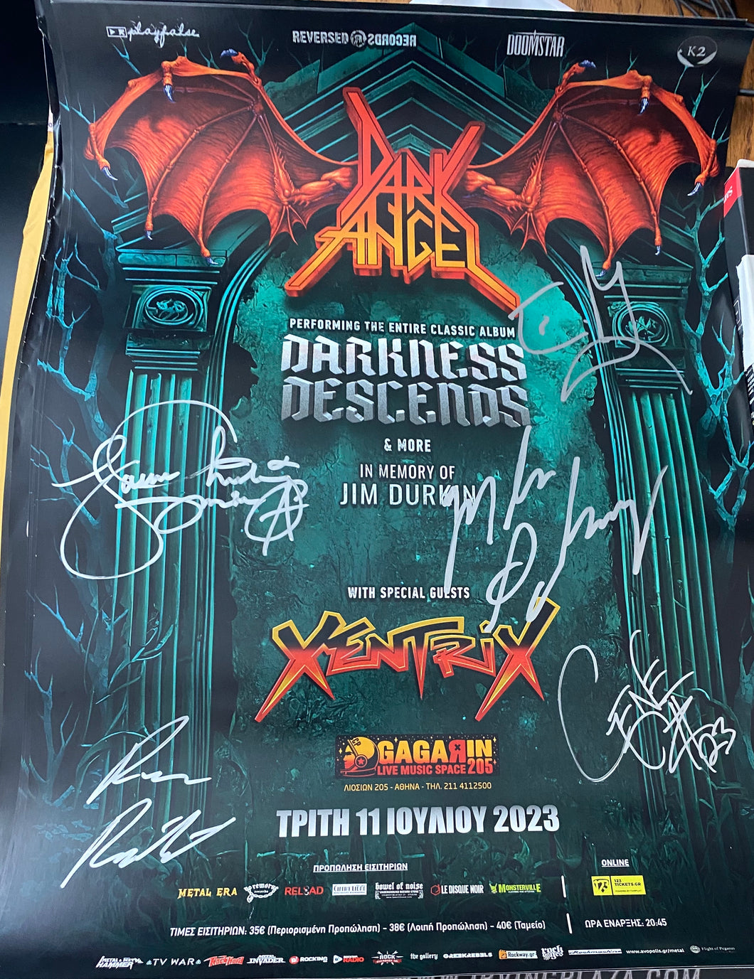Special Edition Signed Athens Event Poster