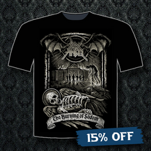 Load image into Gallery viewer, Dark Angel "The Burning Of Sodom" T-shirt MISPRINT

