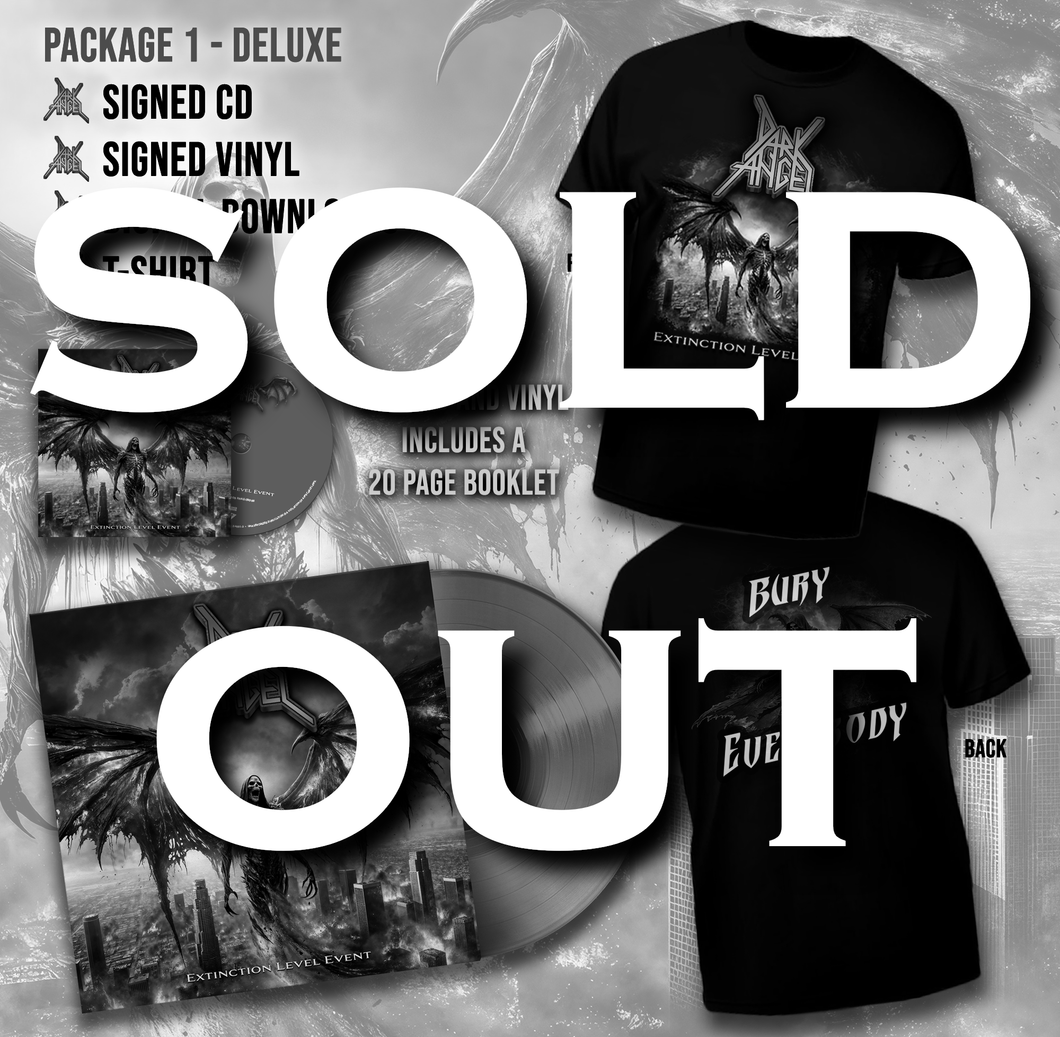 Dark Angel - Extinction Level Event - ALBUM RELEASE-PACKAGE 1 DELUXE