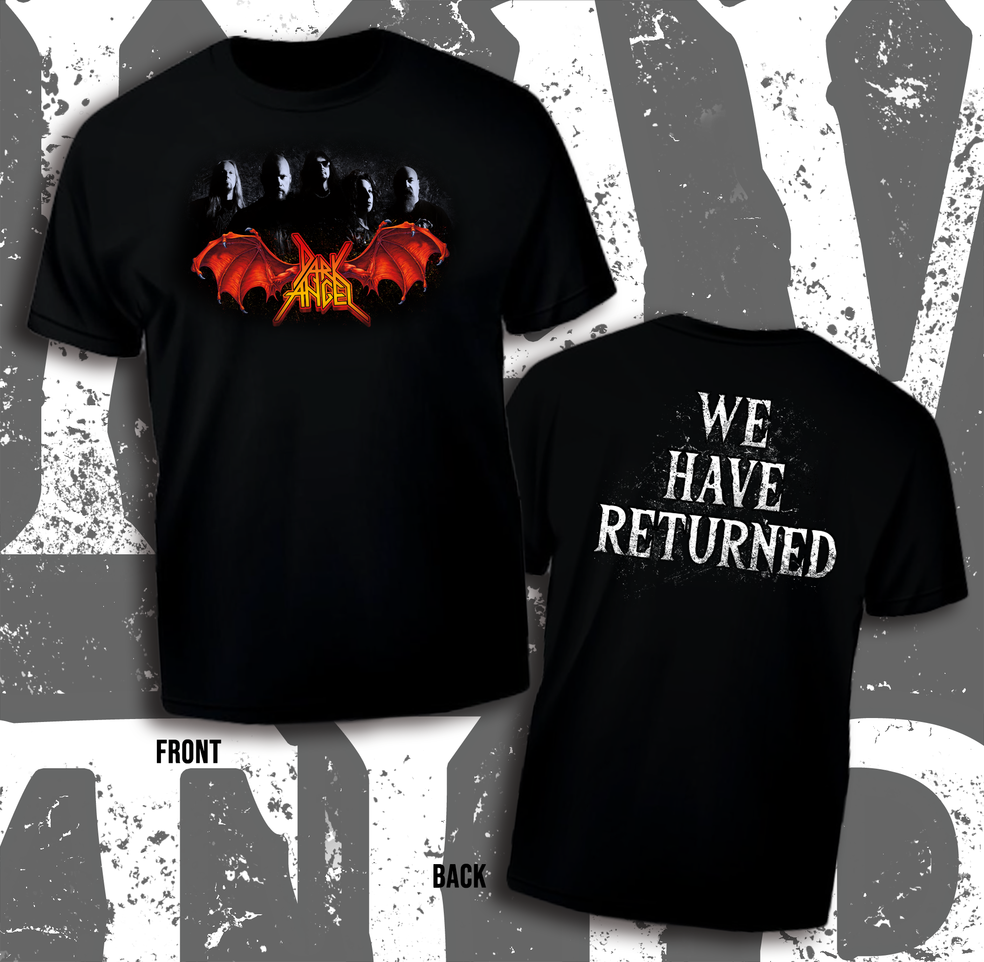 BABYL LA公演限定Tシャツ DARK ANGEL XL DARK ANGEL- 