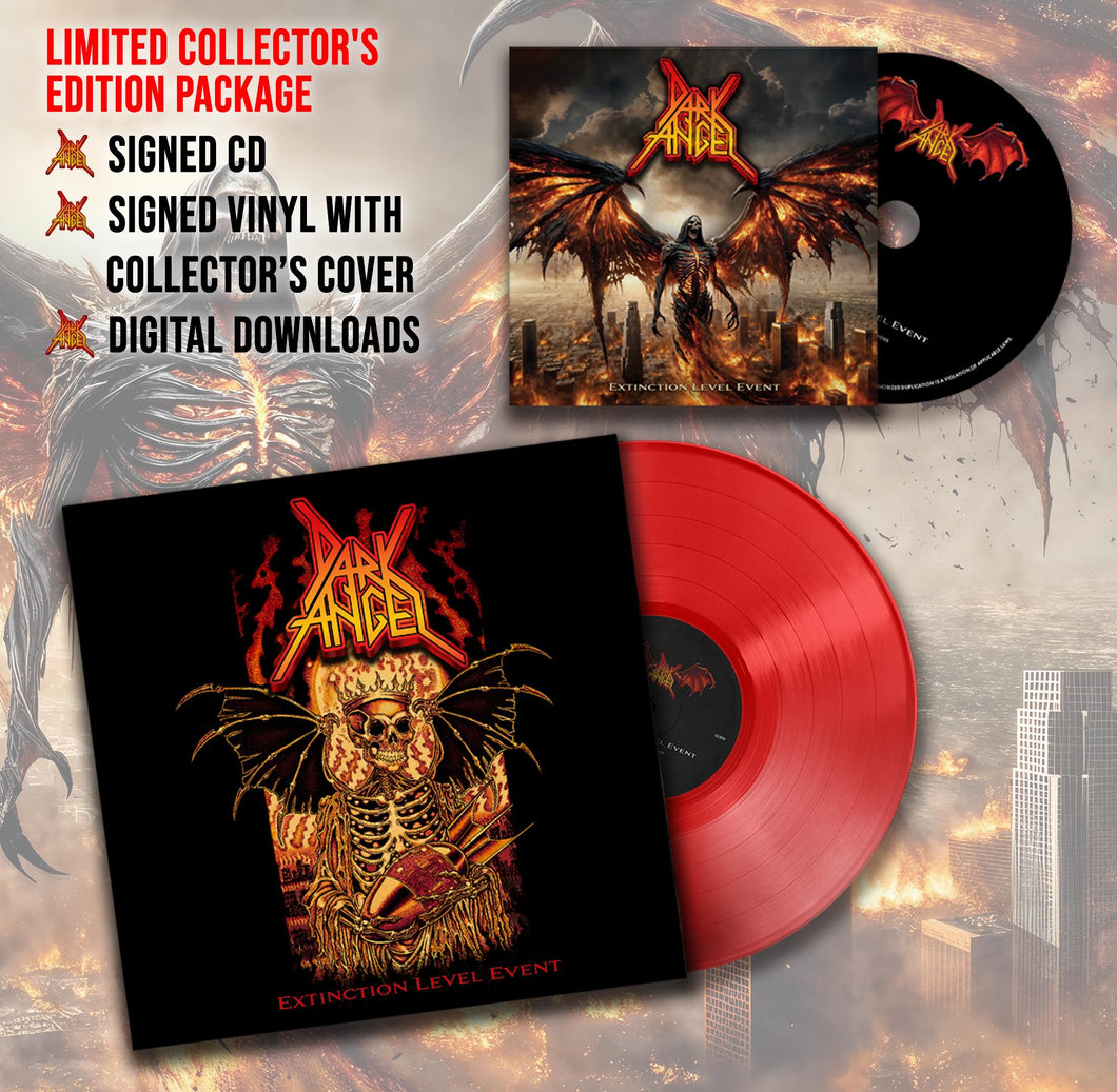 Dark Angel - Extinction Level Event - CD/VINYL LIMITED COLLECTOR'S EDITION PACKAGE